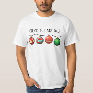 Bekijk mijn ballen t-shirt