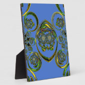 Bekijk mijn blauwe curves fotoplaat (Zijkant)