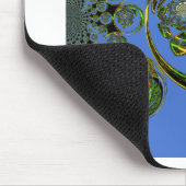 Bekijk mijn blauwe curves muismat (Hoek)