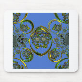 Bekijk mijn blauwe curves muismat (Voorkant)