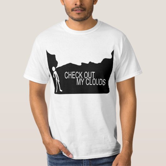 Bekijk mijn Clouds T-Shirt (Voorkant)