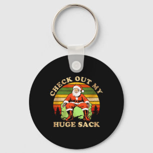 Bekijk mijn enorme zak kerstmis 202 sleutelhanger