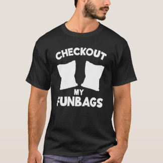 Bekijk mijn leuke zakken Cornhole Team Bean Bag  C T-shirt