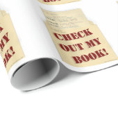 Bekijk mijn Logo Boekauteur Cadeaupapier (Rol Hoek)