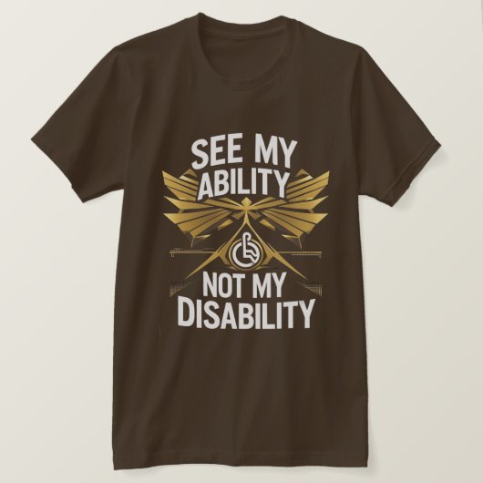 Bekijk mijn mogelijkheden – Empowerment T-shirt de (Design voorkant)