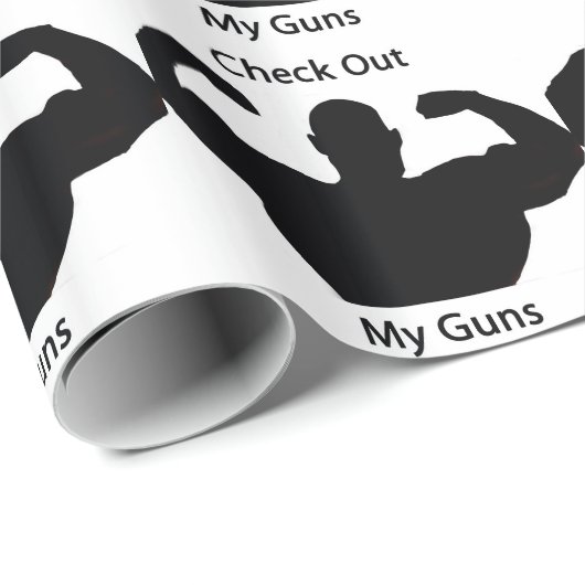 Bekijk mijn pistolen cadeaupapier (Rol Hoek)