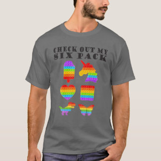 Bekijk mijn Pop met 6 stuks cool fidget die Fu bev T-shirt