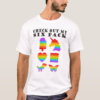 Bekijk mijn Pop met 6 stuks cool fidget die Fu bev T-shirt
