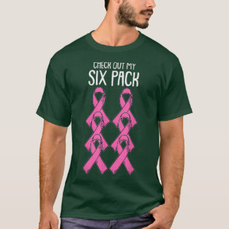 Bekijk mijn Si Pack Breast Cancer Bewustheid Roze T-shirt