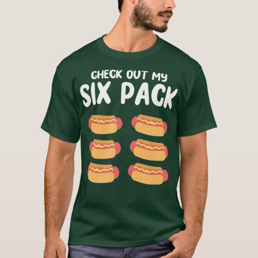 Bekijk mijn Si Pack hotdog T-shirt (Voorkant)
