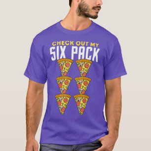 Bekijk mijn Si Pack Pizza grappige Gym T-shirt