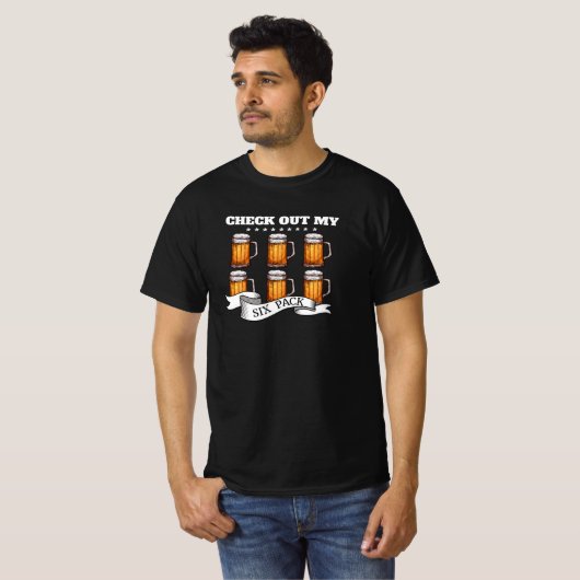 Bekijk mijn Six Pack - Ale T-shirt (Voorkant volledig)