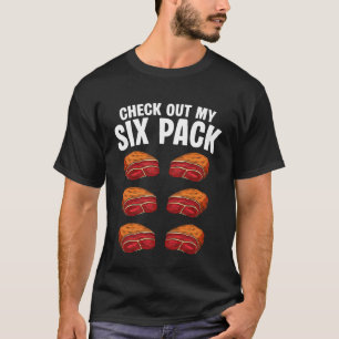 Bekijk Mijn Six Pack Brisket BBQ T-shirt