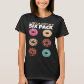 Bekijk mijn Six Pack Donut Gym Zomervakantie T-shirt (Voorkant)
