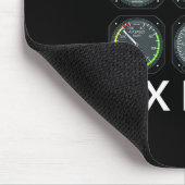 Bekijk mijn Six Pack Funny Aviation Lot Vliegen XM Muismat (Hoek)