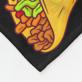 Bekijk mijn Six Pack Funny Taco Boxing Cinco De M Fleece Deken (Hoek)