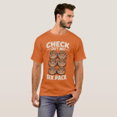 Bekijk Mijn Six Pack Kaneelbroodjes T-shirt (Voorkant volledig)