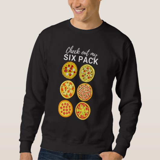 Bekijk mijn Six Pack Pizza Trui (Voorkant)