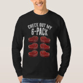 Bekijk mijn Six Pack Steak T-shirt (Voorkant)