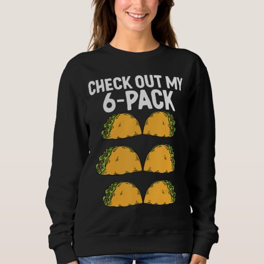 Bekijk mijn Six Pack Taco Trui (Voorkant)