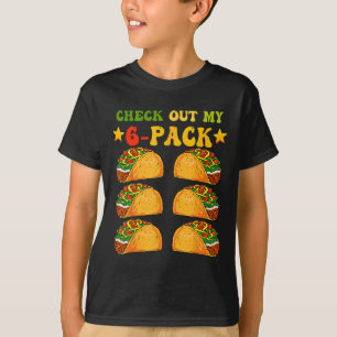 Bekijk mijn Six Pack Tacos Gym Cinco de Mayo Retr T-shirt