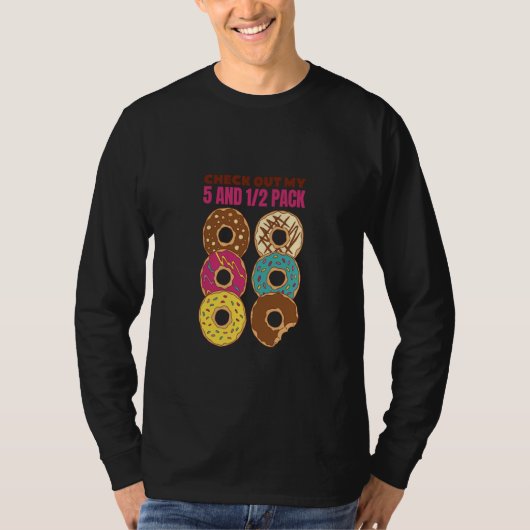 Bekijk mijn sixpack-donut  1 t-shirt (Voorkant)
