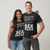 Bekijk mijn sixpack luchtvaartpiloot t-shirt (Unisex)