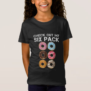 Bekijk mijn zes-pak donut - grappige gym t-shirt