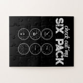 Bekijk mijn zes-pakket-piloot-luchtvaartgeldschiet legpuzzel (Horizontaal)