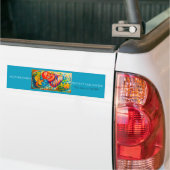 BEKIJK MOEDERAARDBESCHERMING ONS WATER BUMPERSTICKER (Op Truck)