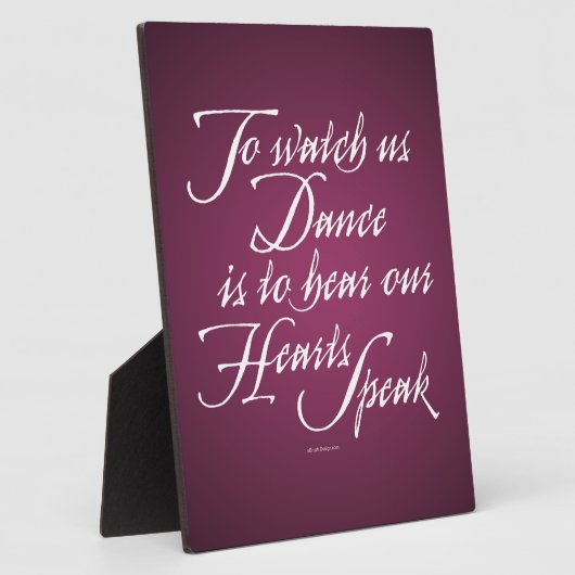 Bekijk ons Dance Fotoplaat (Zijkant)