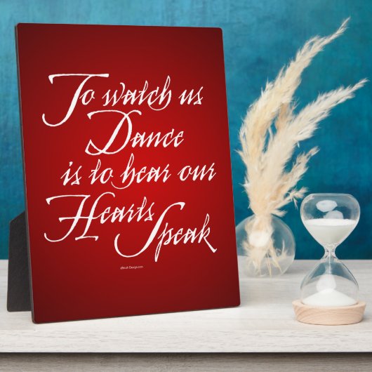 Bekijk ons Dance Fotoplaat (Zijkant)