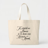 Bekijk ons Dance Grote Tote Bag (Voorkant)