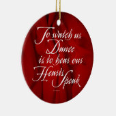 Bekijk ons Dance Keramisch Ornament (Rechts)