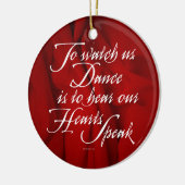 Bekijk ons Dance Keramisch Ornament (Links)
