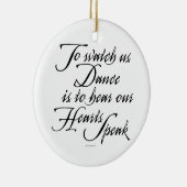 Bekijk ons Dance Keramisch Ornament (Rechts)