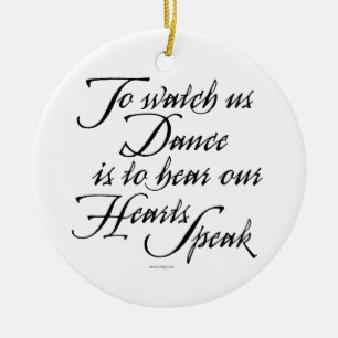 Bekijk ons Dance Keramisch Ornament