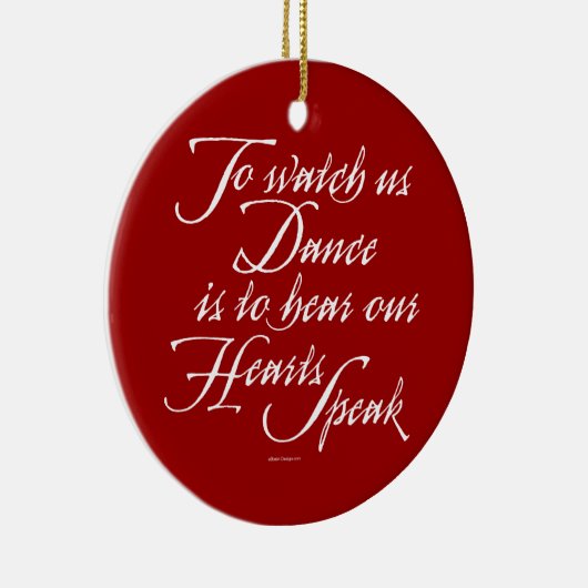 Bekijk ons Dance Keramisch Ornament (Rechts)