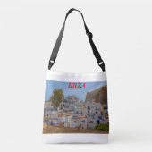 Bekijk oude IBIZA op cross body tas (Achterkant)