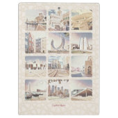 Bekijk Qatar Klembord (Achterkant)