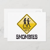 Bekijk Smombies Briefkaart (Voorkant / Achterkant)