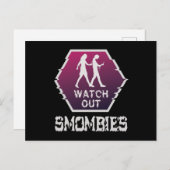 Bekijk Smombies Briefkaart (Voorkant / Achterkant)