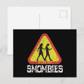 Bekijk Smombies Briefkaart (Voorkant / Achterkant)