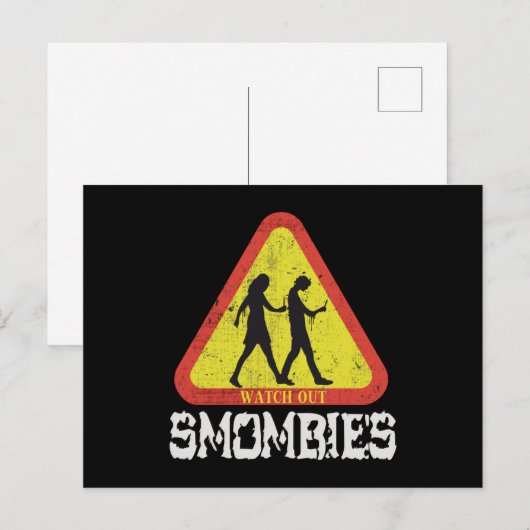 Bekijk Smombies Briefkaart (Voorkant / Achterkant)