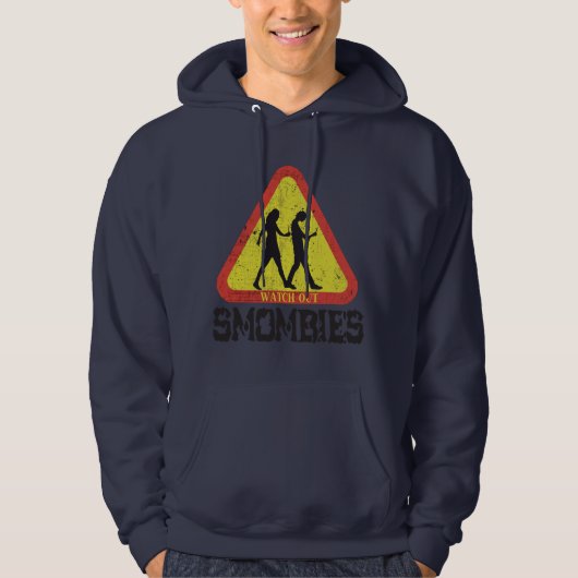 Bekijk Smombies Hoodie (Voorkant)