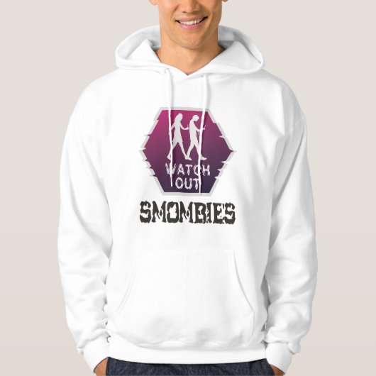 Bekijk Smombies Hoodie (Voorkant)