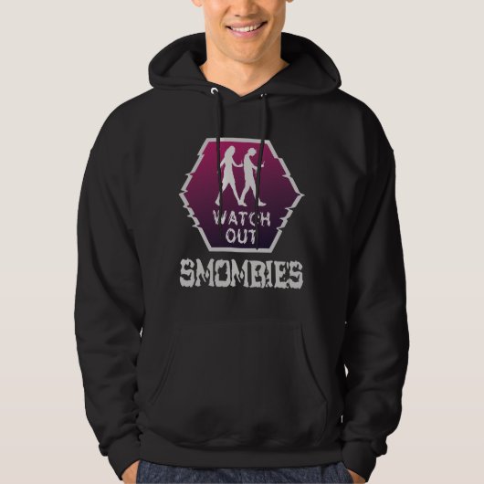Bekijk Smombies Hoodie (Voorkant)