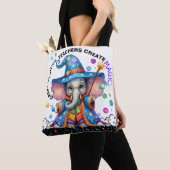 Bekijk terug - Versie 2 - Gepersonaliseerd Teacher Tote Bag (Dichtbij)