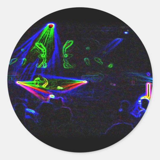 Bekijk The DJ Spin stickers (Voorkant)