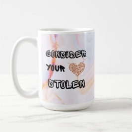 BEKIJK UW HARTSTOLEN Valentijnsdag Koffie Koffiemok